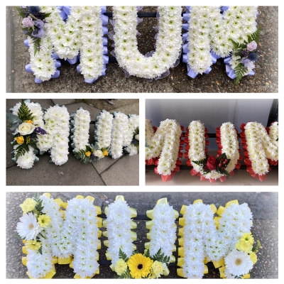 Mum lettering