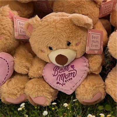 Mothers Day teddy Bear (Brown)