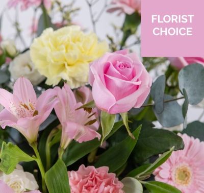 Florist choice hand tied