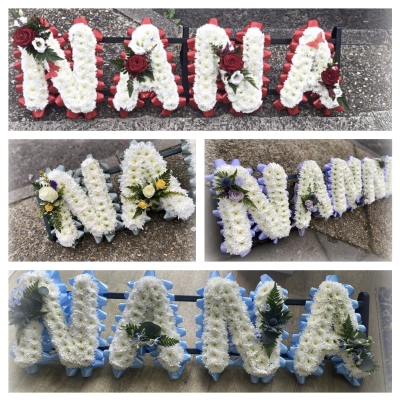 NANA lettering