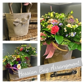 Hessian Handbag