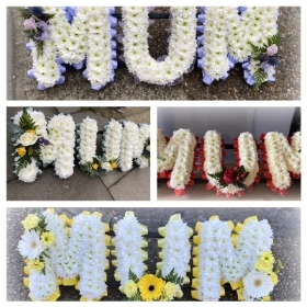 Mum lettering