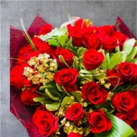 Two dozen (24) Red Roses