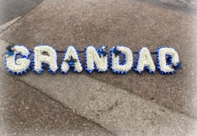 Grandad lettering