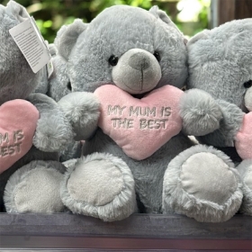 Mother’s Day teddy bear (Grey)