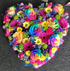 Rainbow heart