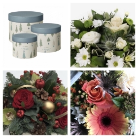 Christmas hat box
